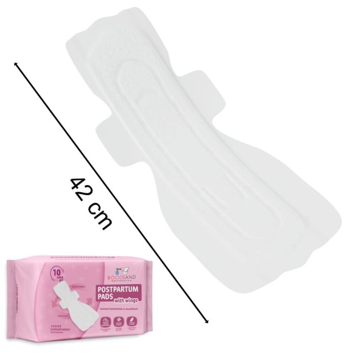 Bocioland įklotai po gimdymo 10 vnt BL155