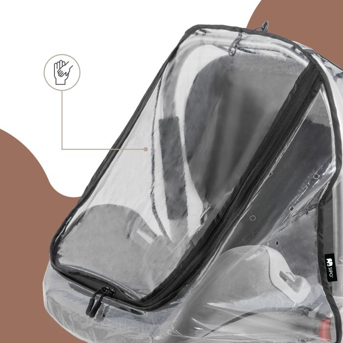 SIPO apsauga nuo lietaus autokėdutei SCA-08