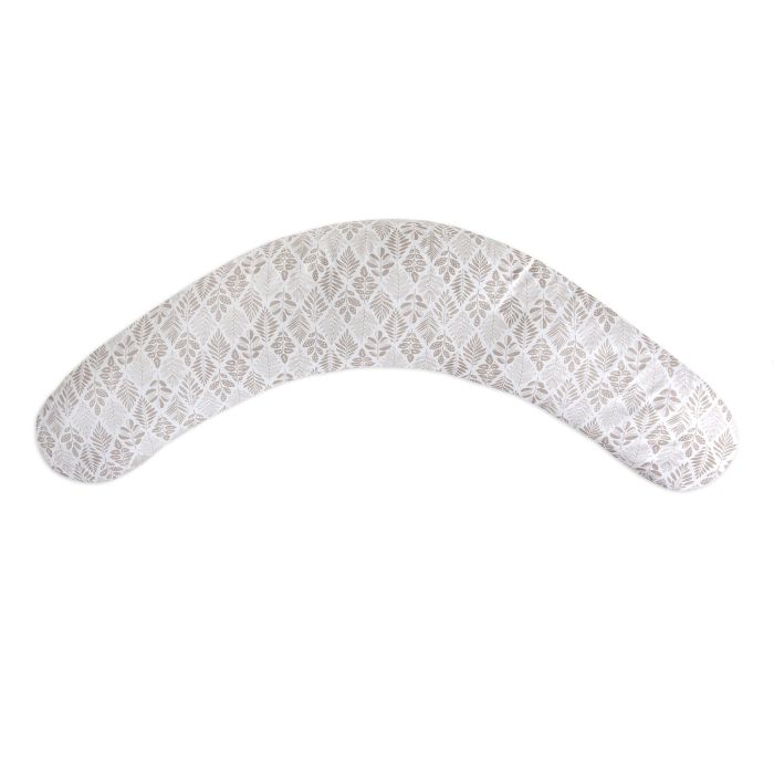 CebaBaby maitinimo pagalvė dżersej multi lapeliai rudi W-880-000-746