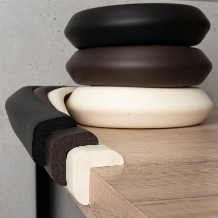 SIPO apsaugos juosta L formos kampams juoda 2 m SBS-T11-F2