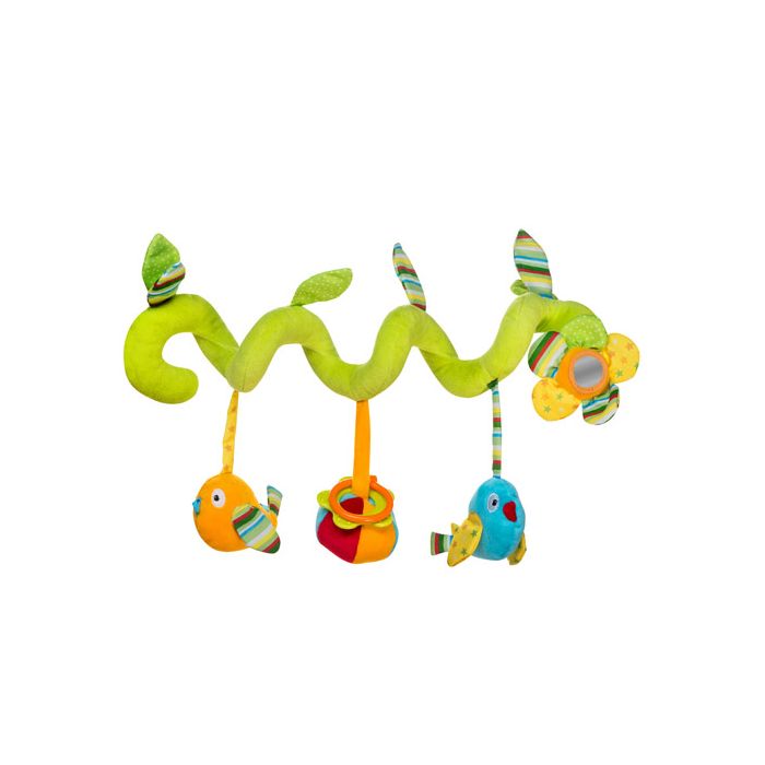 Mīksta rotaļlieta spirāle "Putniņi" 