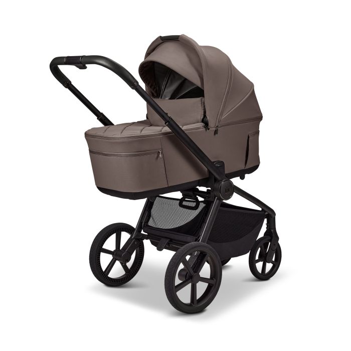 Moon vežimėlis universalus susilankstantis lopšys  2/1 Resea fold rudas