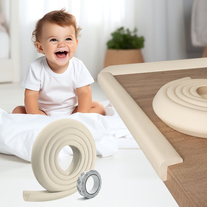 SIPO apsaugos juosta L formos kampams kreminė 2 m SBS-T11-F3