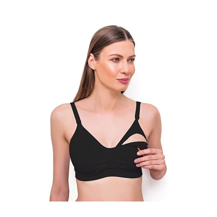 BabyOno liemenėlė nėščiajai / maitinančiai, B70-75, juoda 506/01