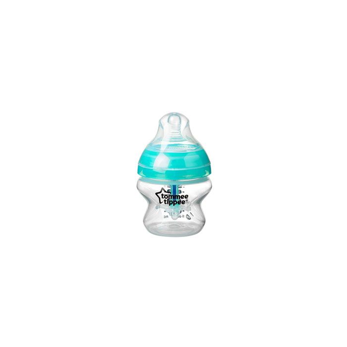Mazuļa pudelīte "Tommee Tippee" ar knupīti Anti-Colic 0m+ 150ml 2gb.