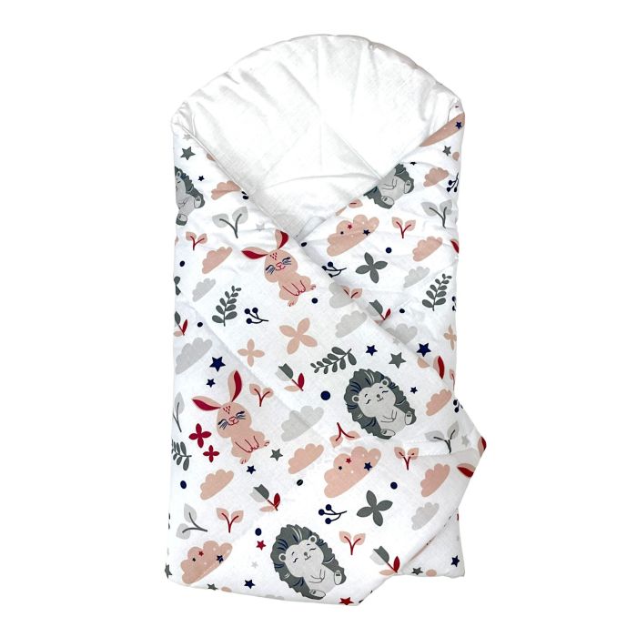 Ankras vokelis 80/80 ežiukas rožinis