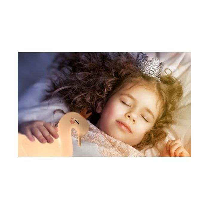 InnoGiO naktinė lempa gulbė GIOprincess GIO-120