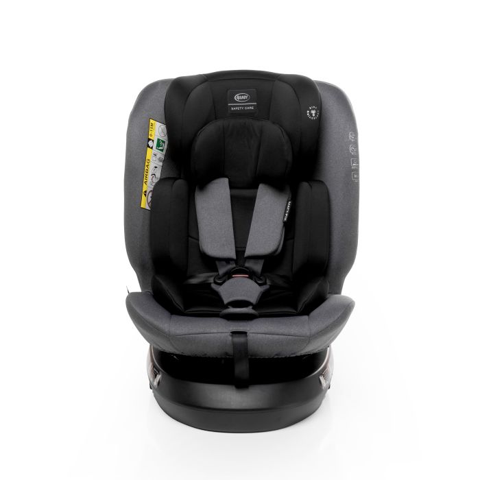4Baby autokėdutė MATT-FIX 40-150CM I-SIZE tamsiai pilka