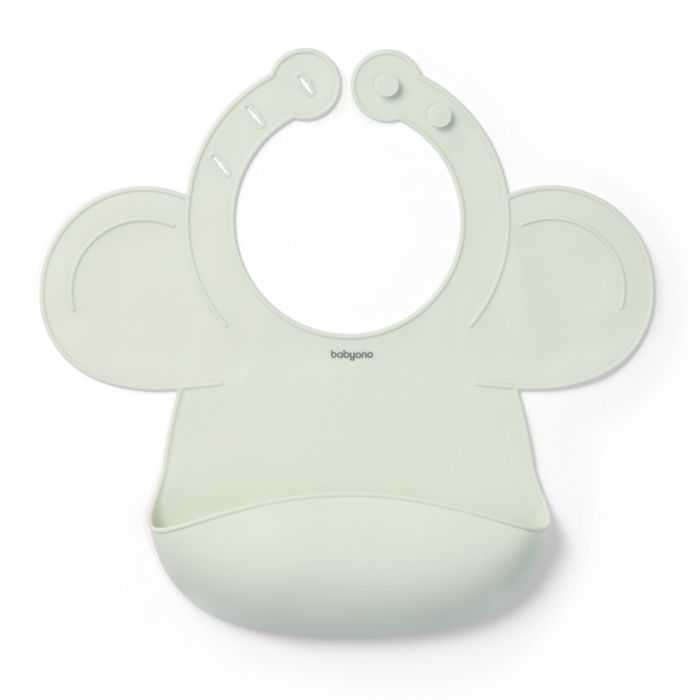 Babyono seilinukas silikoninis užsegamas žalias 1639/03