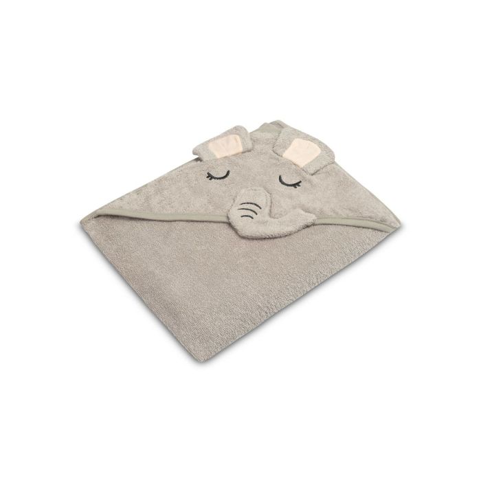 3D dvielis mazulim "Elephant" ar galvassegu 100x100cm "frotte" 