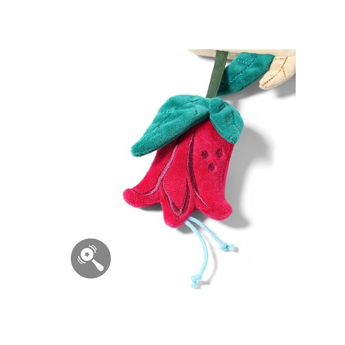 BabyOno vežimėlio pakabukas, lavinantis žaislas - GARDEN GIRL, 1491