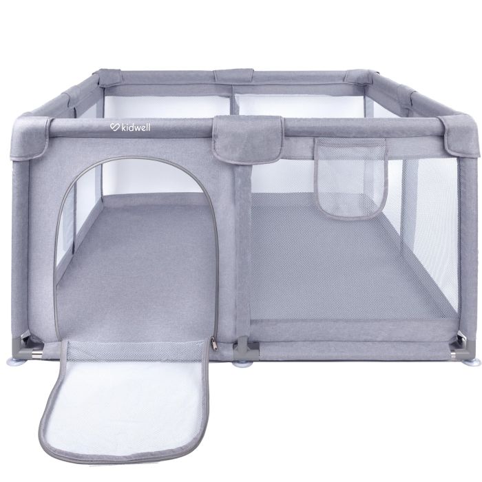 Kidwell vaikų žaidimų aikštelė FANKO pilkas 130x130