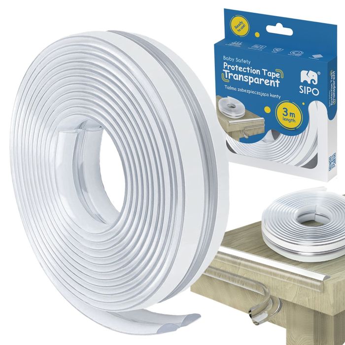 SIPO apsaugos juosta kraštams permatoma 3 m SBS-T10