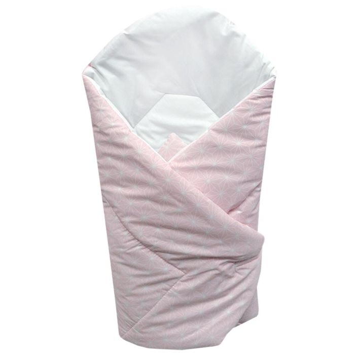 Ankras vokelis 80/80 rombai rožinis