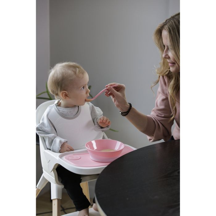 Twistshake dubenėlis su dangteliu rožinis 78149