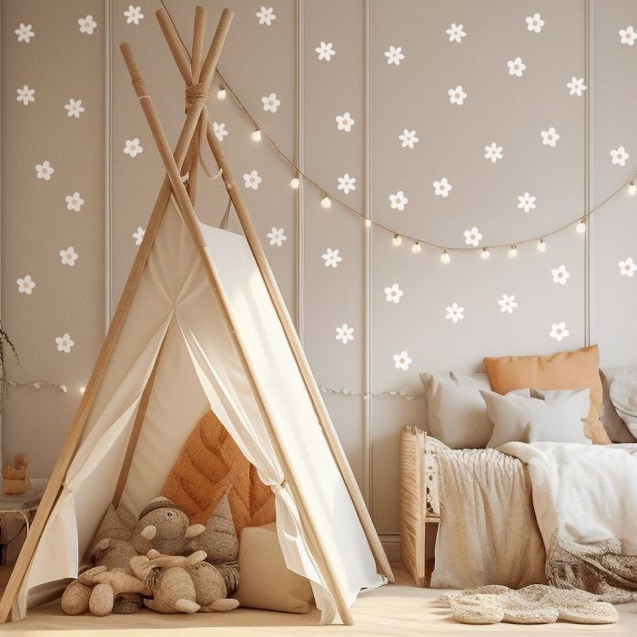 Pastelowe Love lipdukai sienoms ramunės X