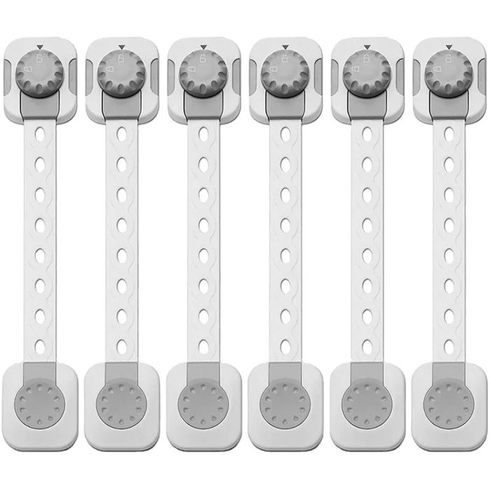 SIPO apsauga smart lock stalčiams durelėms 6 vnt SBS-214