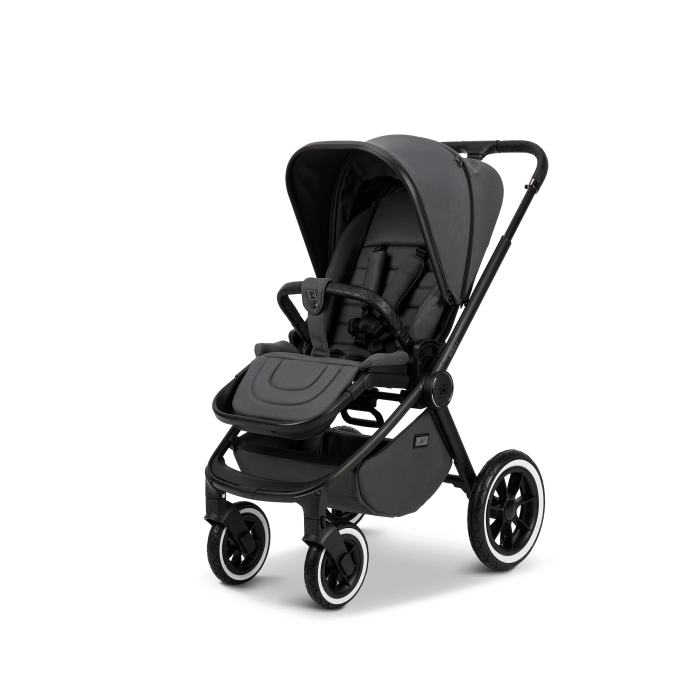 Moon vežimėlis 2/1 Resea+  pilkas