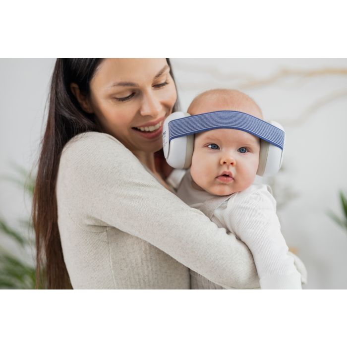 Haspro apsauginės ausinės kūdikiams mėlynos BE05B