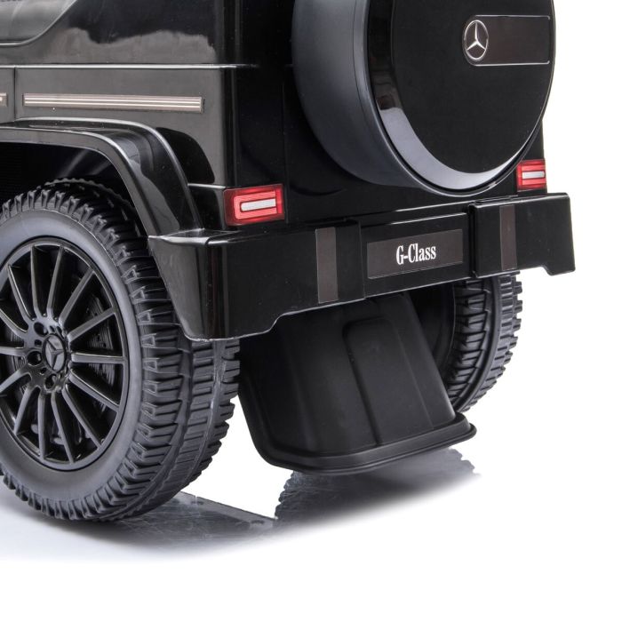 Babyono mašinėlė stumdoma G klasės Mercedes balta 1904