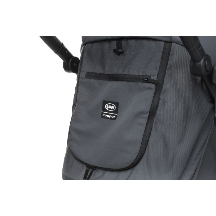 4Baby sportinis vežimėlis COPPER pilkas