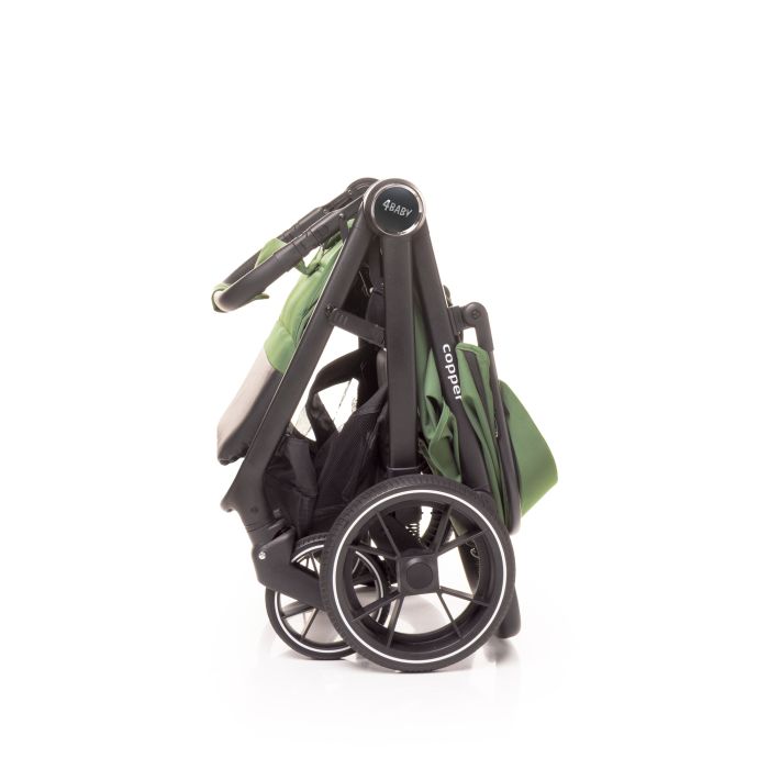 4Baby sportinis vežimėlis COPPER žalias