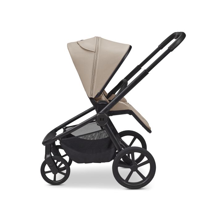 Moon vežimėlis universalus susilankstantis lopšys  2/1 Resea fold kreminis