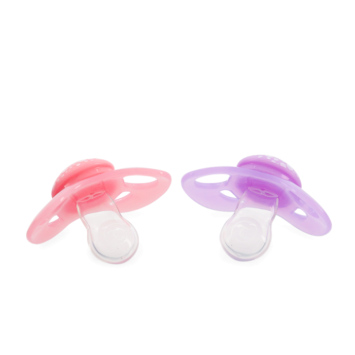 Twistshake čiulptukai 2vnt nuo 6 mėn rožinis violetinis 78289