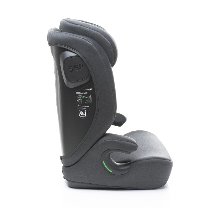 4Baby autokėdutė NERO 100-150CM tamsiai pilka I-SIZE