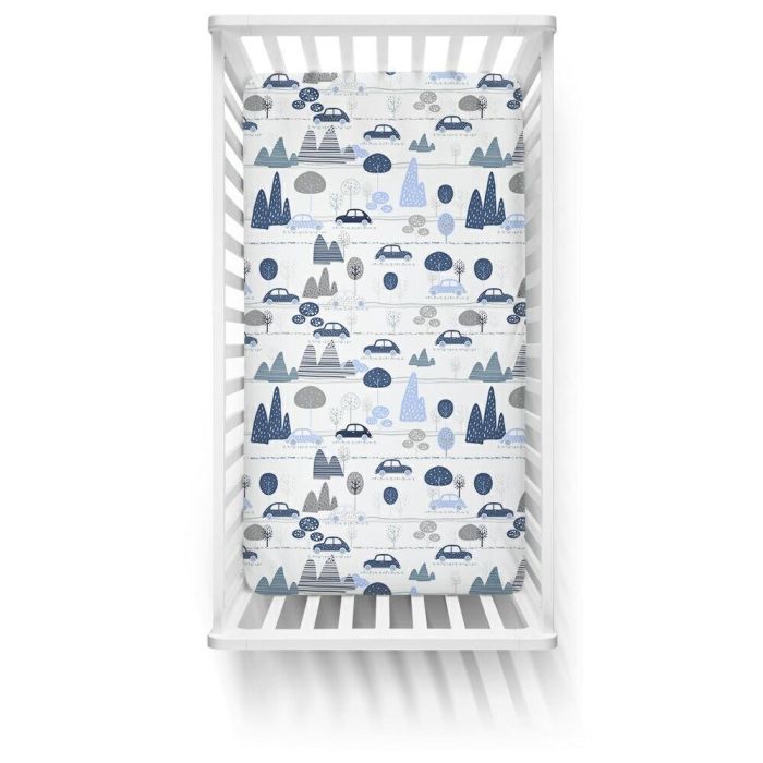 Ankras paklodė su guma 120x60 mašinytės