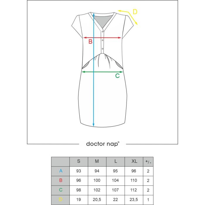 Kokvilnas naktskrekls grūtniecēm un barojošām "Sweet" love