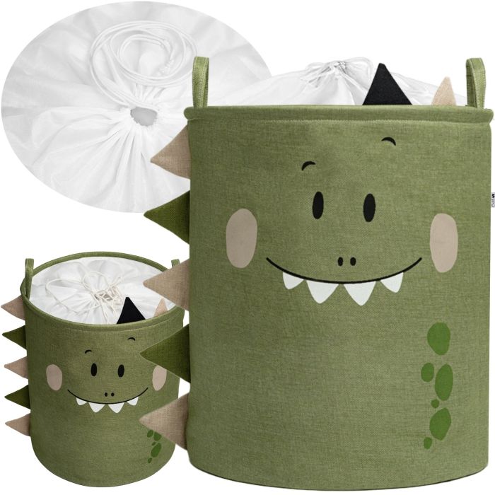 SIPO krepšys žaislams premium dino 40x40x50cm XB06