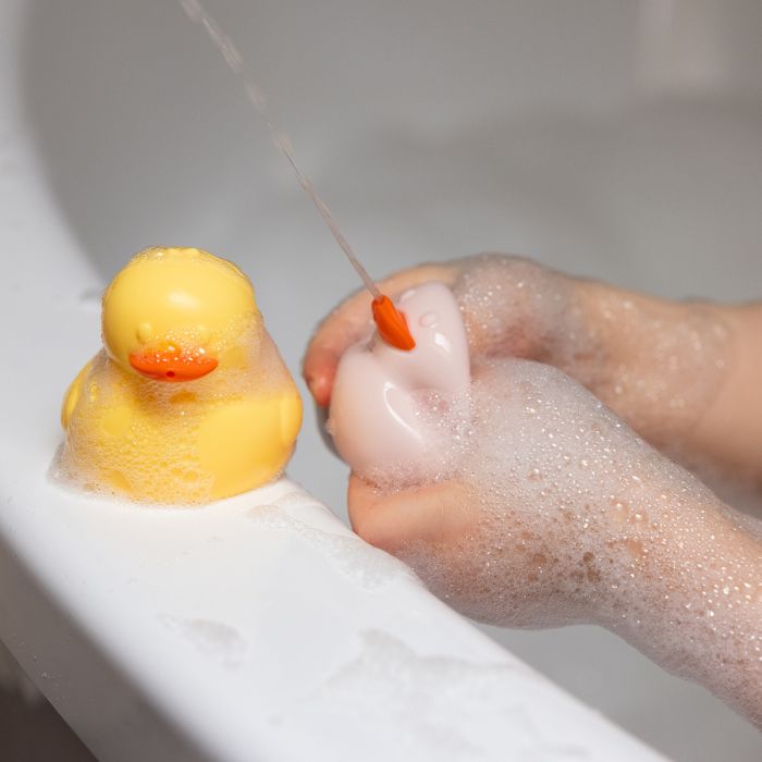 Babyono vonios žaislai silikoniniai antytės 3 vnt 1568