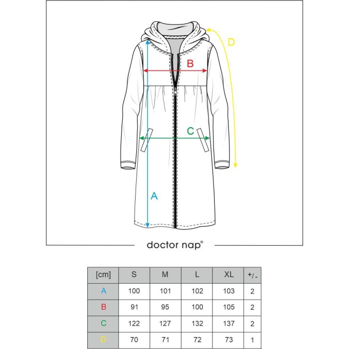 Halāts grūtniecēm un barojošām "Dolce vita" deep blue