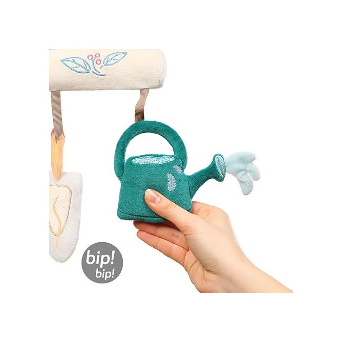 BabyOno vežimėlio pakabukas, lavinantis žaislas - GARDEN GIRL, 1491