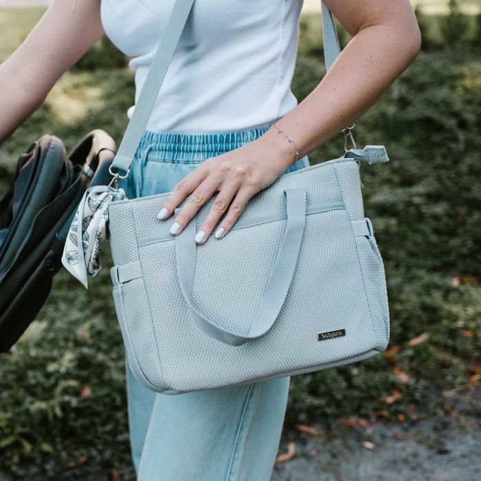 Babyono mamos rankinė carmen pilka 1571/03