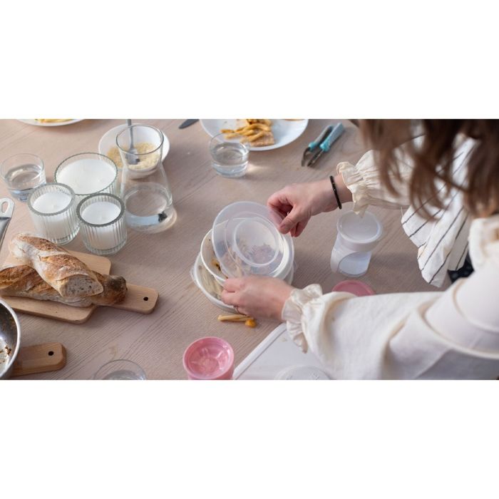 Twistshake dubenėlis su dangteliu baltas 78157