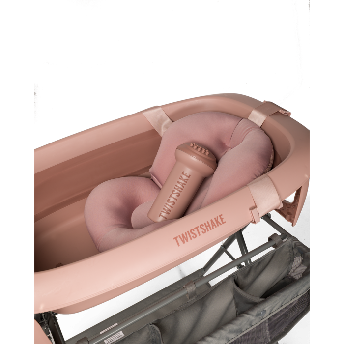 Twistshake vonelė sulankstoma stovas pagalvė piltuvėlis rožinė 79145