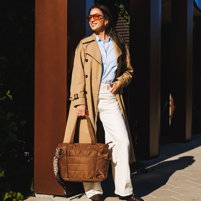 Babyono mamos rankinė CAMI ruda 1672/03