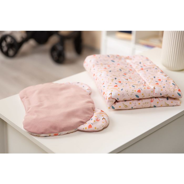 Komplekts "Pony" pleds 56x76 cm un spilvens 36x28 cm 