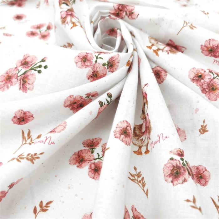 Guļammaiss zīdainim "Duckling Chic pink" ar kājām 2-2.5 TOG