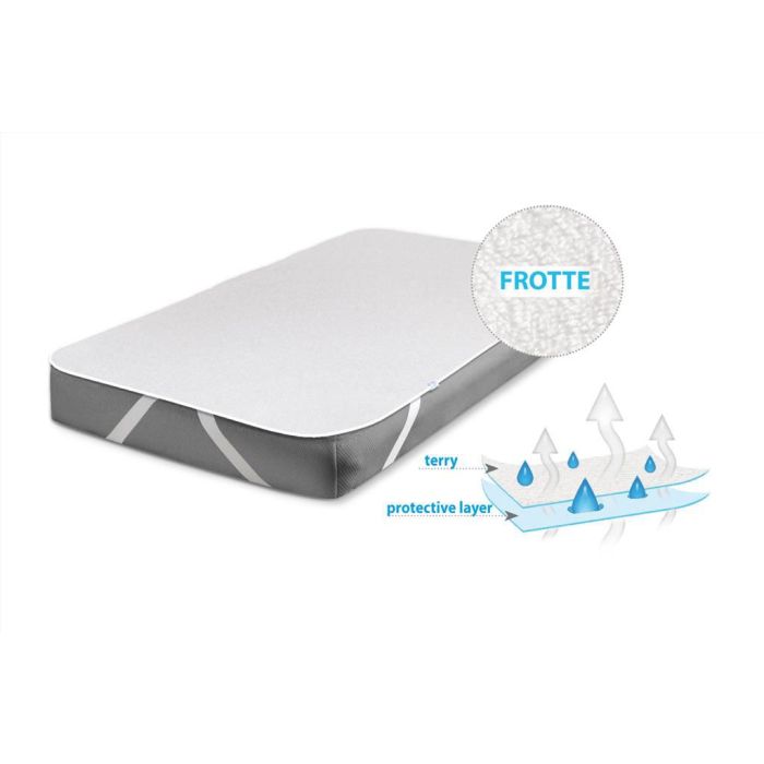 Ūdensnecaurlaidīgs matrača aizsargs bērniem BabyMatex Frotte 60x120