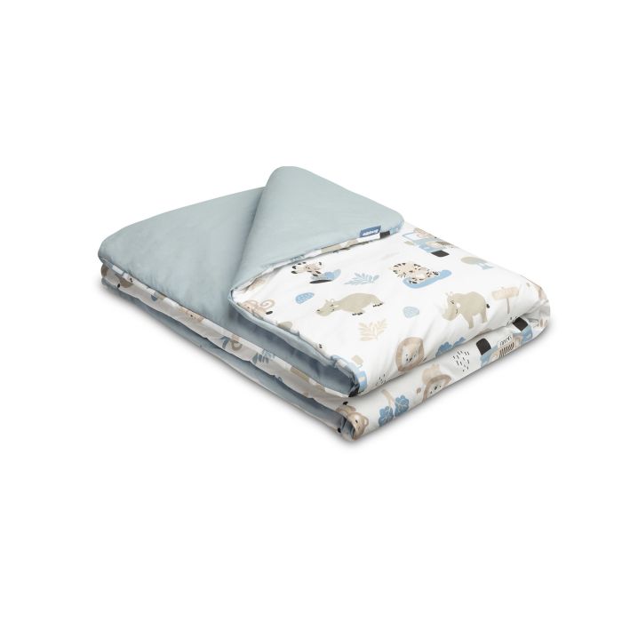 Gultas veļa bērniem  ar pildījumu 135x100 "Zoo jeans" 