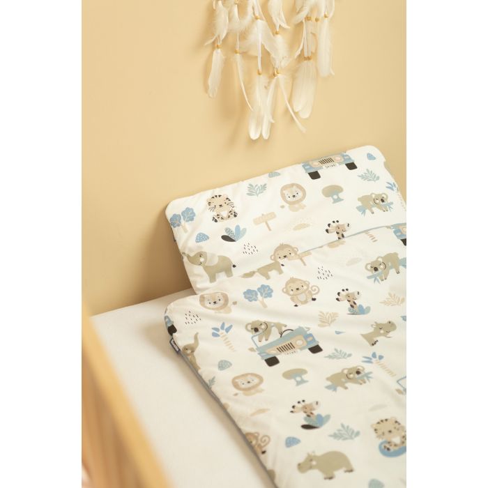 Gultas veļa bērniem  ar pildījumu 135x100 "Zoo jeans" 