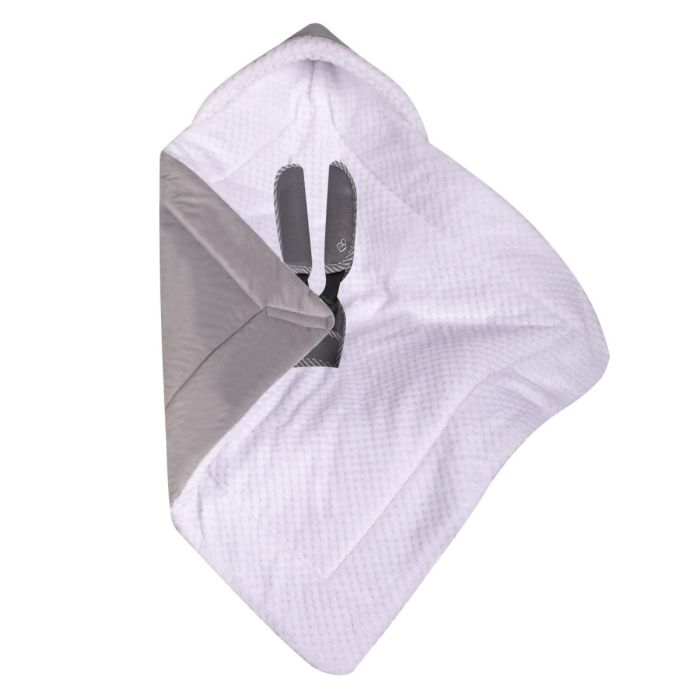 Apsildāms guļammaiss autokrēsliņa "WARM VELVET" 80x80 cm pelēks pārdošana tiešsaistē