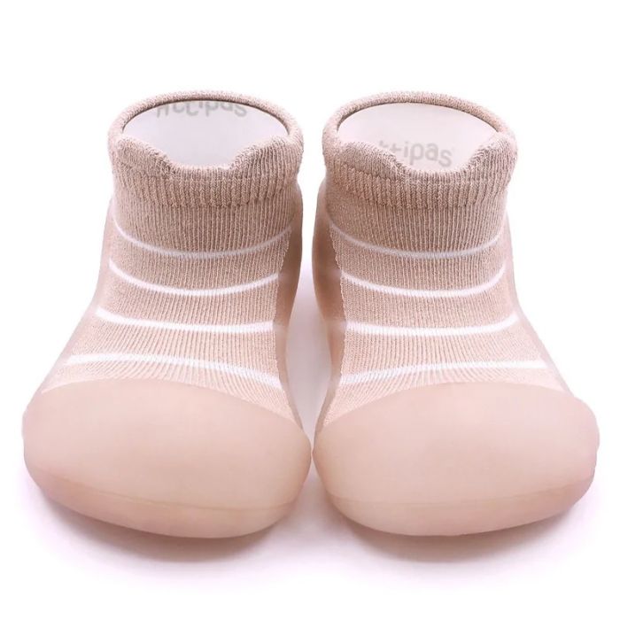 Mazuļu pirmās kurpes  Attipas "Bamboo bear" beige
