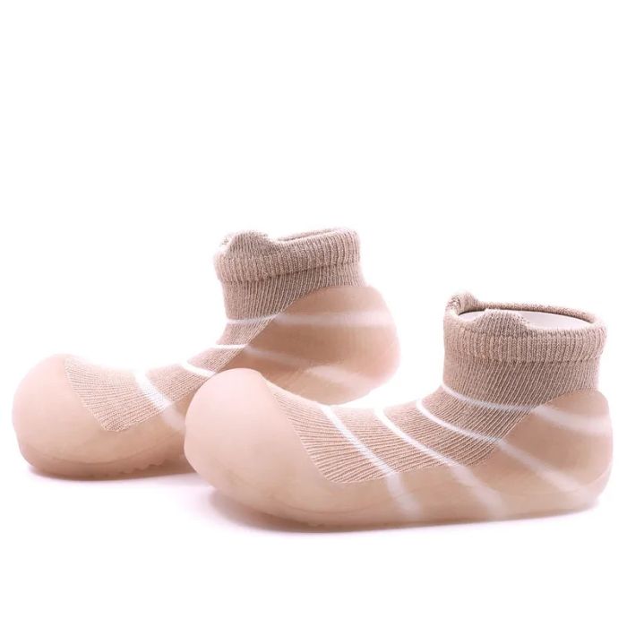 Mazuļu pirmās kurpes  Attipas "Bamboo bear" beige