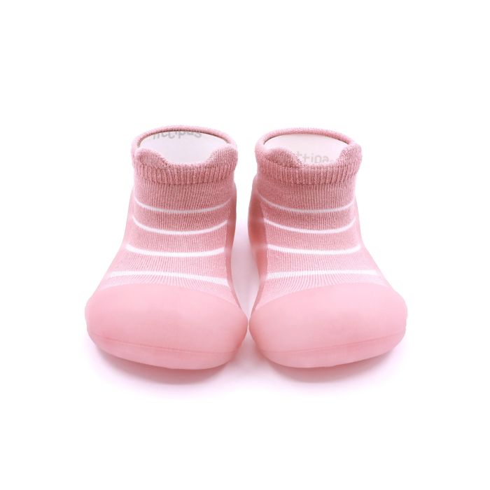 Mazuļu pirmās kurpes Attipas "Bamboo bear" pink