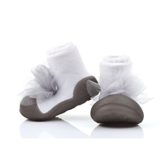 Mazuļu pirmās kurpes Attipas "Corsage grey" 