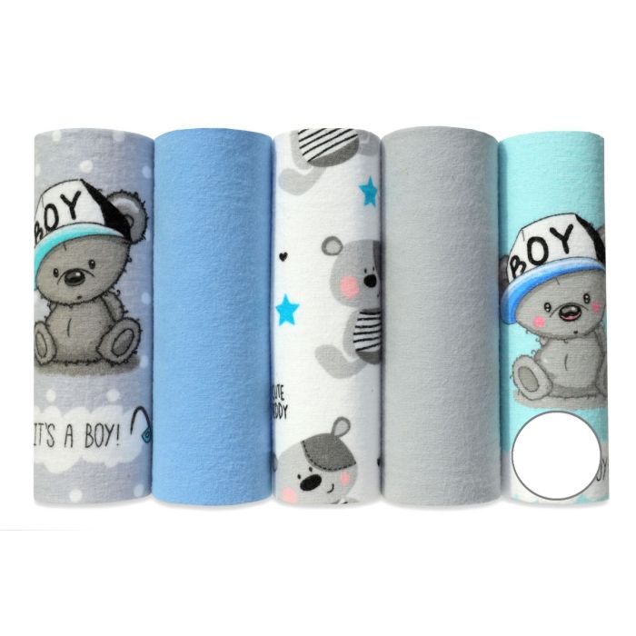 Flaneļa autiņu komplekts "Boy"